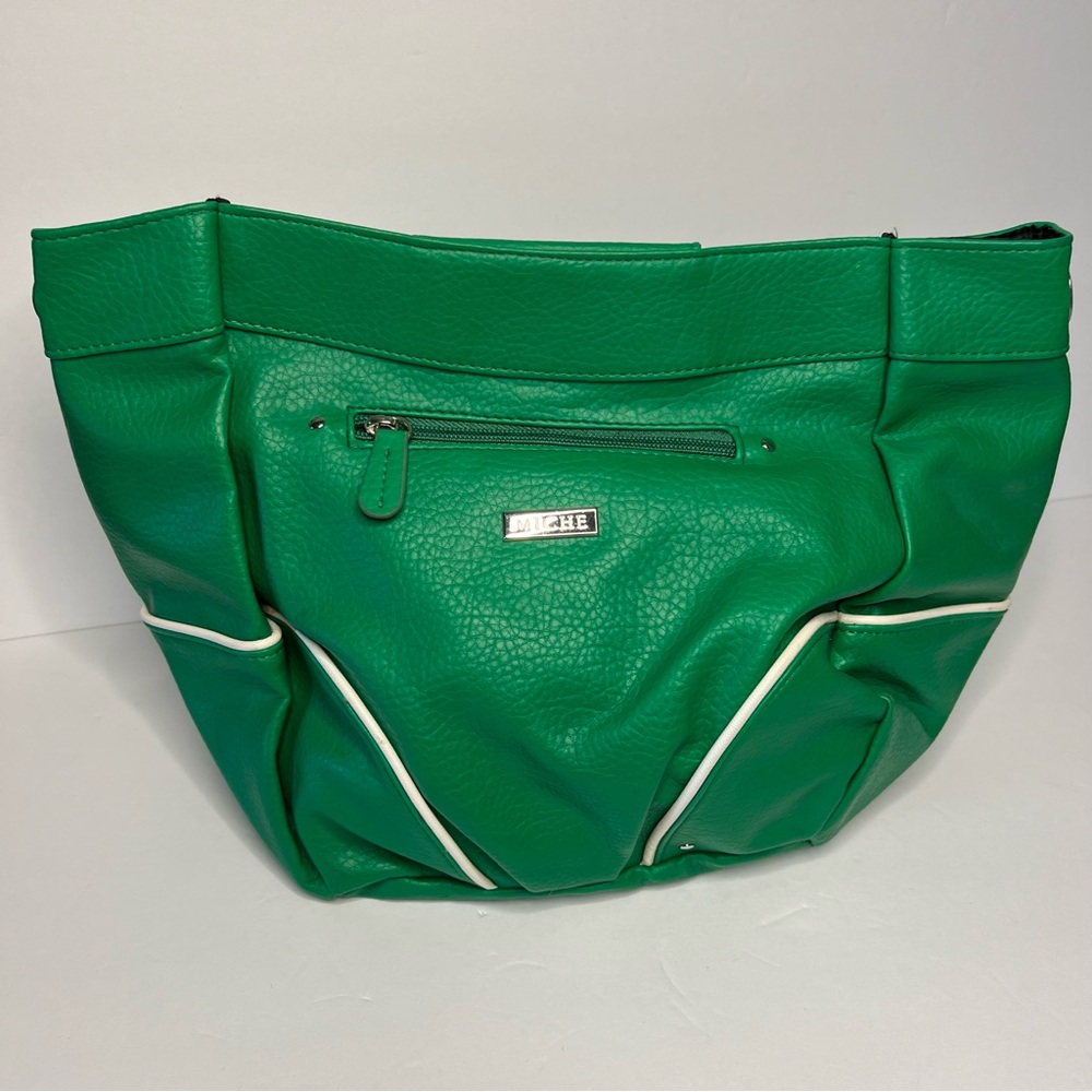Miche Judith green Demi interchangeable shell bag handbag